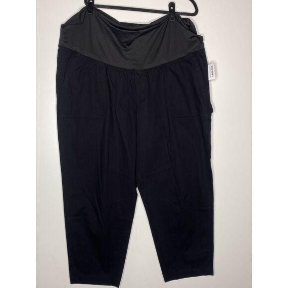 New Old Navy Maternity Rollover-Waist Utility Pants Women's Plus Size XXL - Picture 1 of 7